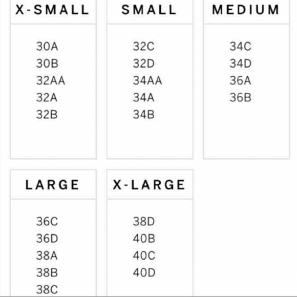 Tips For Proper Size/Fit/Style: VS Bras/Bralettes - Picture 2 of 4